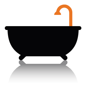 Kitchens and bathrooms